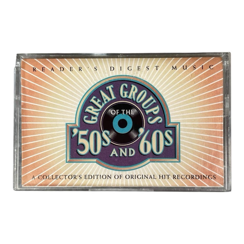 Great Groups Of The 50's And 60's 4 Cassette Tape Two